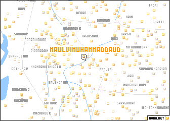 map of Maulvi Muhammad Dāud