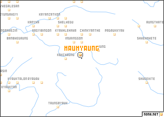 map of Ma-umyaung