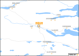 map of Maum