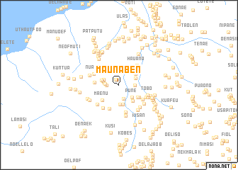 map of Maunaben