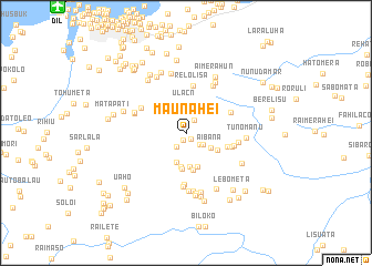 map of Maunahei