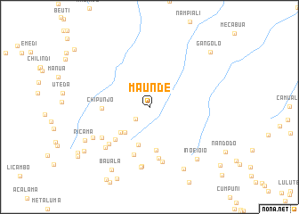 map of Maundê