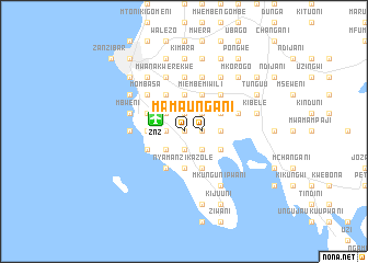 map of Maungani