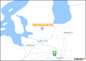 map of Maungawera