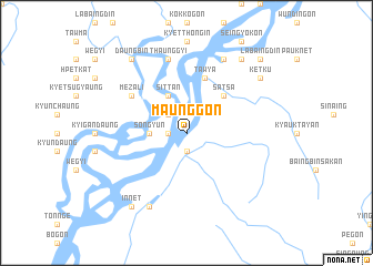 map of Maunggon