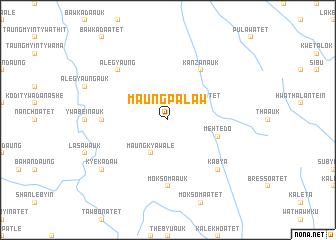 map of Maungpalaw