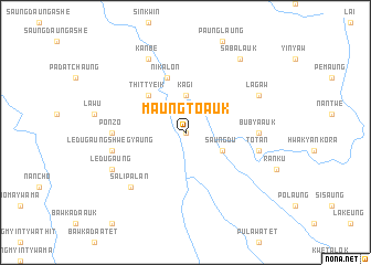map of Maungto Auk