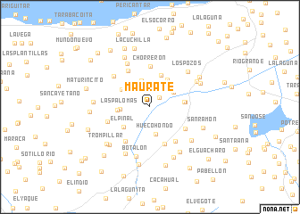 map of Maurate