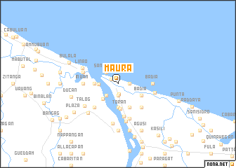map of Maura