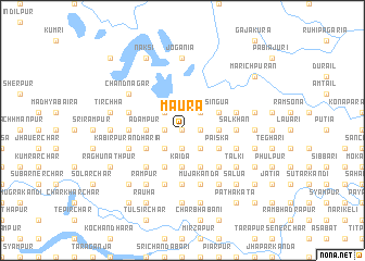 map of Māura