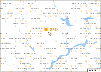 map of Maureix