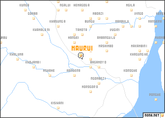 map of Maurui