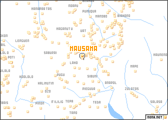 map of Mausama