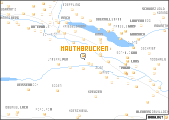 map of Mauthbrücken