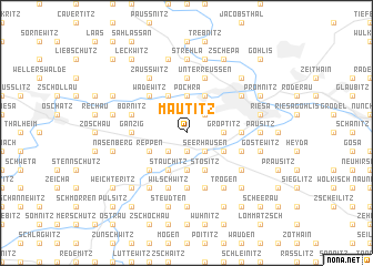 map of Mautitz