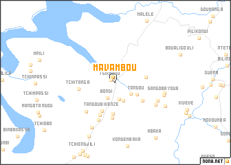 map of Mavambou