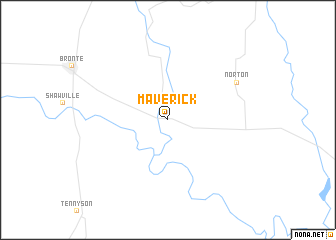 map of Maverick