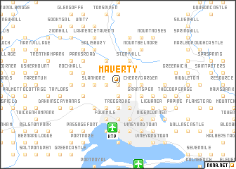 map of Maverty