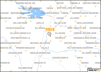 map of Mave