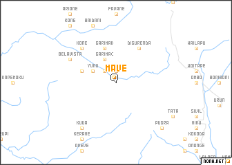 map of Mave