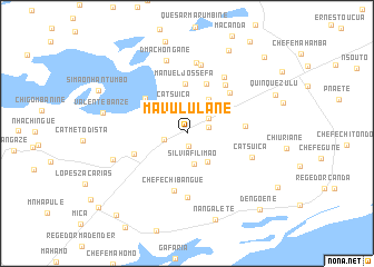 map of Mavululane