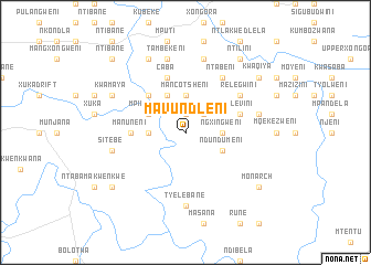 map of Mavundleni