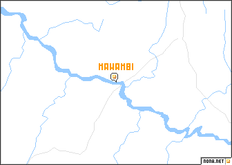 map of Mawambi