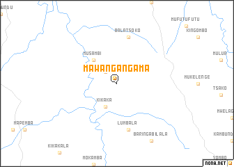 map of Mawanga-Ngama