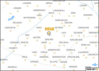 map of Mawa