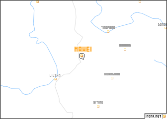 map of Mawei
