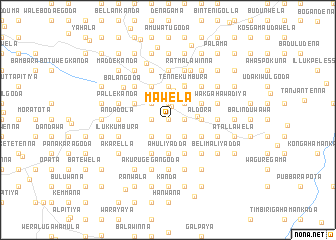 map of Mawela