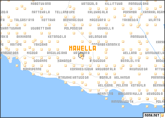 map of Mawella