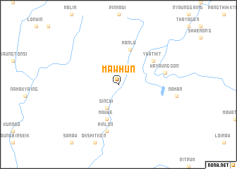 map of Mawhun