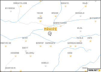 map of Mawirē