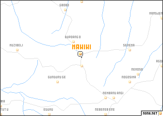 map of Mawiwi