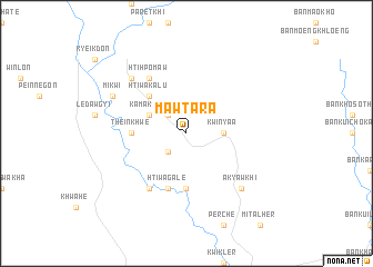 map of Mawtara