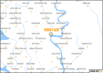 map of Mawywa