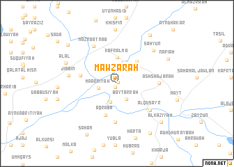 map of Mawzarah