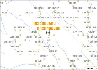 map of Maxamuudow