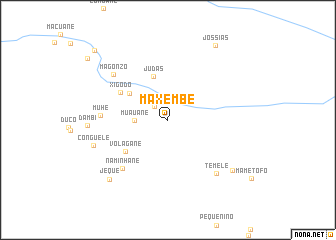 map of Maxembe