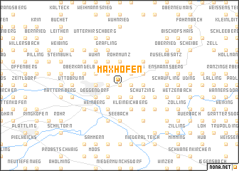 map of Maxhofen