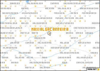 map of Maxial da Carreira