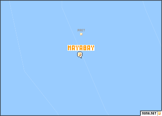 map of Mayabay