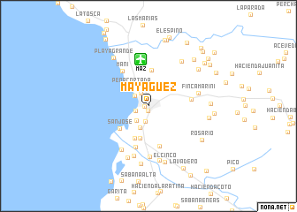 map of Mayaguez