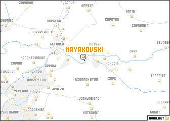 map of Mayakovski