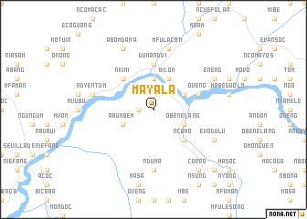 map of Mayala