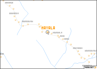 map of Mayala