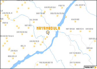 map of Mayamboula