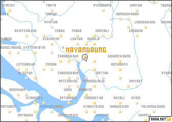 map of Mayandaung