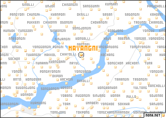 map of Mayang-ni